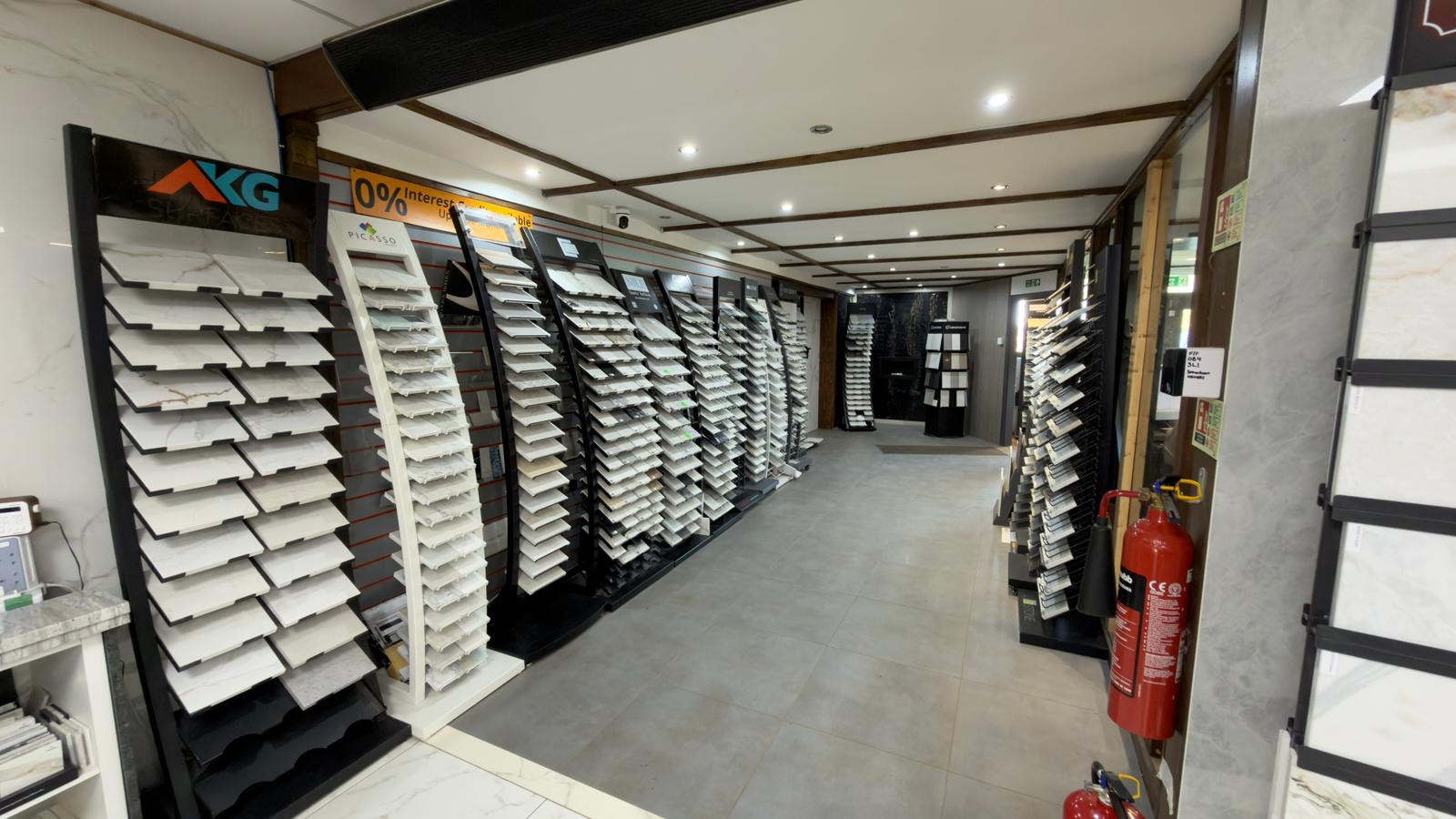 Marble kitchen island